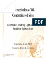 Bioremediation of Oil-Contaminated Sites