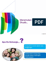 Menemukan Keluarga Dhuafa