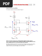 Improved CMOS Cascode Current Mirror