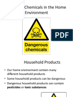 Common Chemicals in The Home Environment