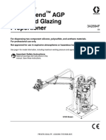 Exactablend Agp Advanced Glazing Proportioner: Setup-Operation