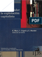 MANDEL, Ernest, MARX, Karl, ENGELS, Friedrich, Para Entender la Explotación Capitalista.pdf