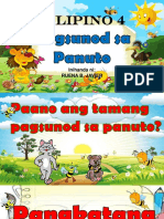COT - PPT - FILIPINO 4 - Pagsunod Sa Panuto by Teacher RUENA B. JAVIER