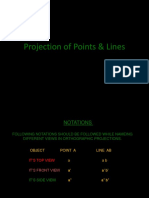 3-Projection of Points and Lines