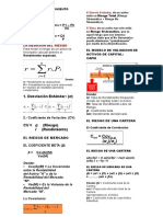 Formulas de Medición Del Rendimiento