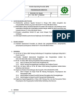 Standar Operating Procedur (SOP) Pengendalian Limbah B3 No Sop Tanggal