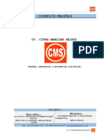 Company Profile - CV - Cms