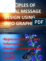 Principles of Visual Message Design Using Info Graphic