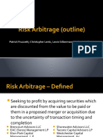 Risk Arbitrage (Outline) - CL Edit 10.26