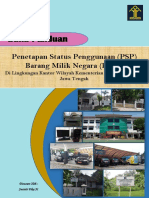 Buku Panduan Penetapan Status Penggunaan (PSP)