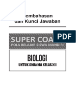 Pembahasan Super Coach Biologi XII PDF