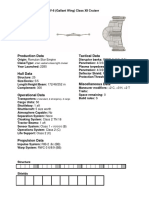 Production Data Tactical Data: S'ten Vastam-Class Light Cruiser