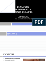MEDICINA III 3 Dermatosis Parasitarias y Virales de La Piel As HNAAA