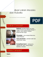 Sosialisasi Vaksin Measles Dan Rubella: Dinas Kesehatan Provinsi Sumatera Barat