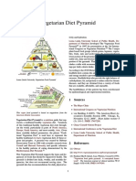 Vegetarian Diet Pyramid: 1 Sources