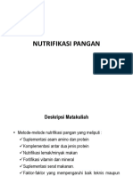 Nutrifikasi Pangan