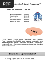 Panduan Lengkap CSSD untuk Rumah Sakit | PDF
