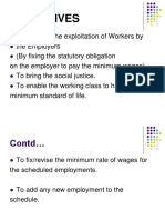 Minimum Wage Act PPT Amit