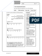 Impressionism Sheet Easy Updated