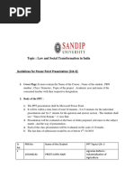 Topic: Law and Social Transformation in India