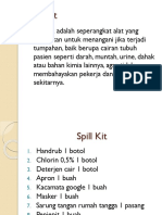 Cara Penggunaan Spill Kit