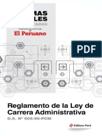 9 Reglamento de La Ley de Carrera Administrativa 1