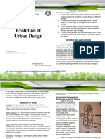 Evolution of Urban Design: General Objectives