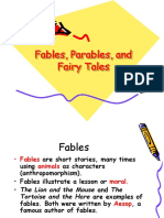 Fables, Parables and Fairy Tales