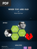 When You Are Old - W. B. Yeats