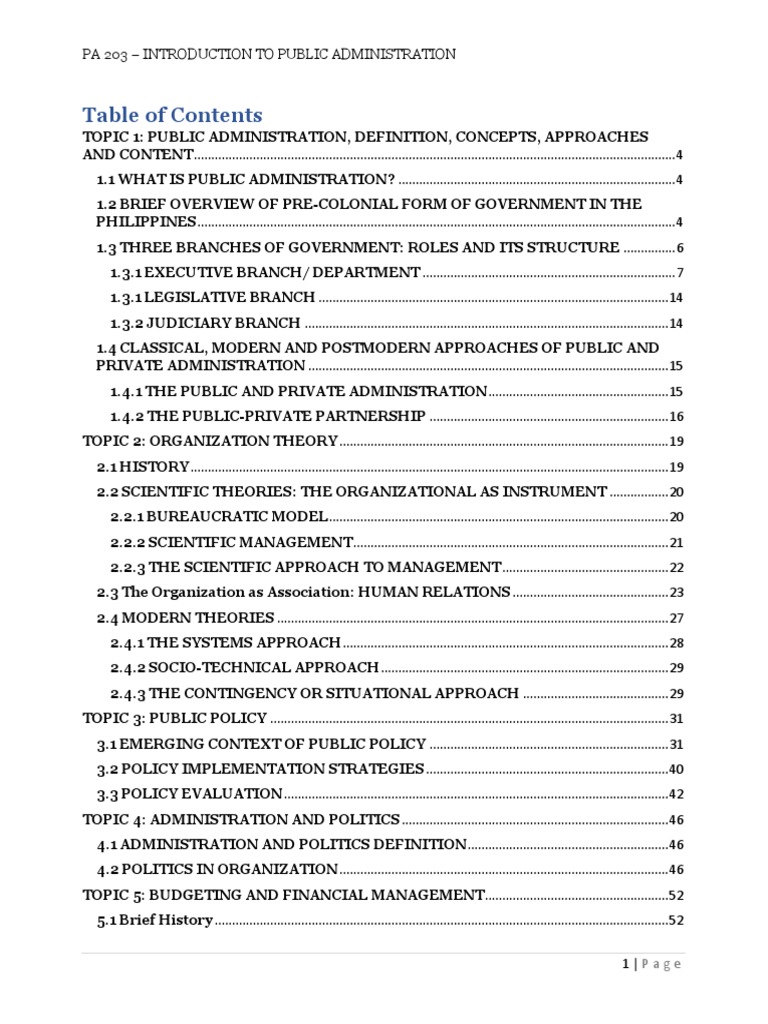Pa 203 Final Document | PDF | Pardon | Public Administration