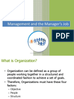 Management and The Manager's Job
