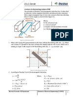 Alternating Current Fundamental Notes