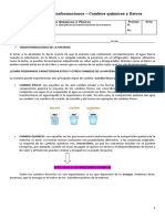 Guía Química de Cambios Físicos y Quimicos