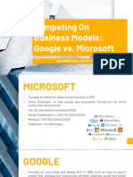 Google vs Microsoft Business Models Compared