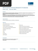 IBM Cloud APM V8.1.4 Course - TM674G PDF