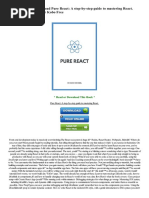 PDF Download Pure React A Step by Wordpress 59fd6e911723dd36366958a1