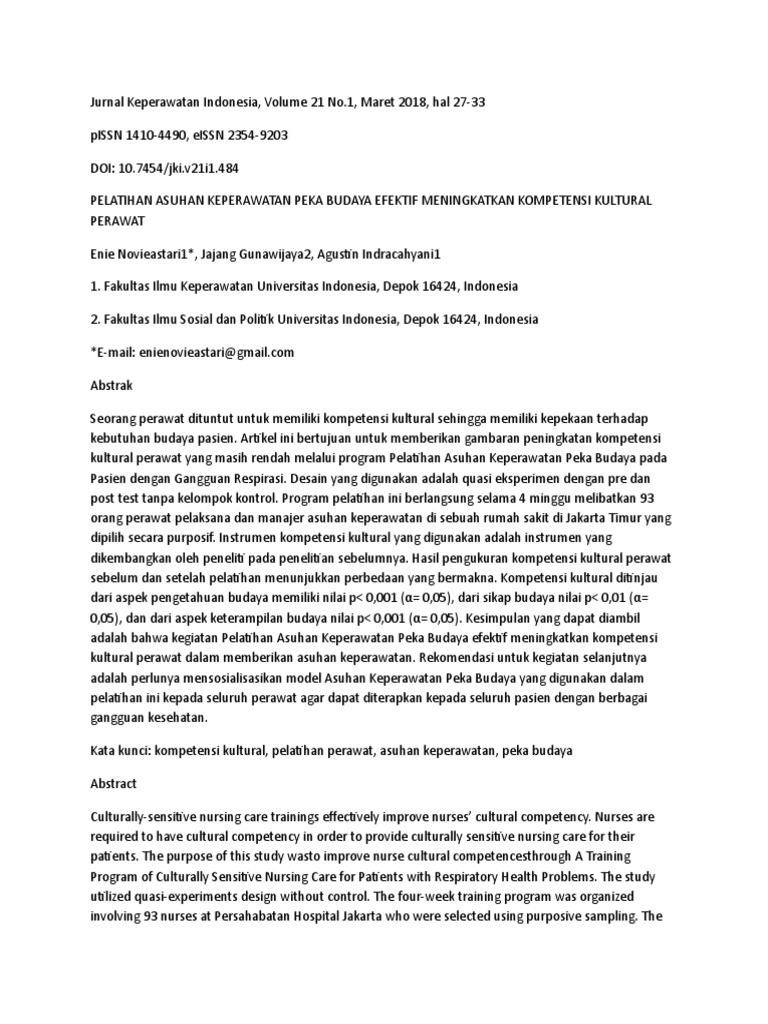 Jurnal | PDF | Kesehatan Holistik | Sains & Matematika