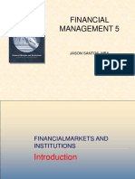 Financial Management 5: Jason Santos, Mba