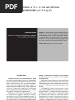 A etimologia de alguns vocábulos referentes à Educação. - Evandro Silva Martins