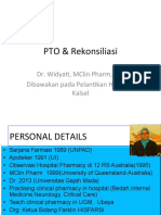 Dr. Widyati, M.clin - Pharm, Apt - Pto & Rekonsiliasi