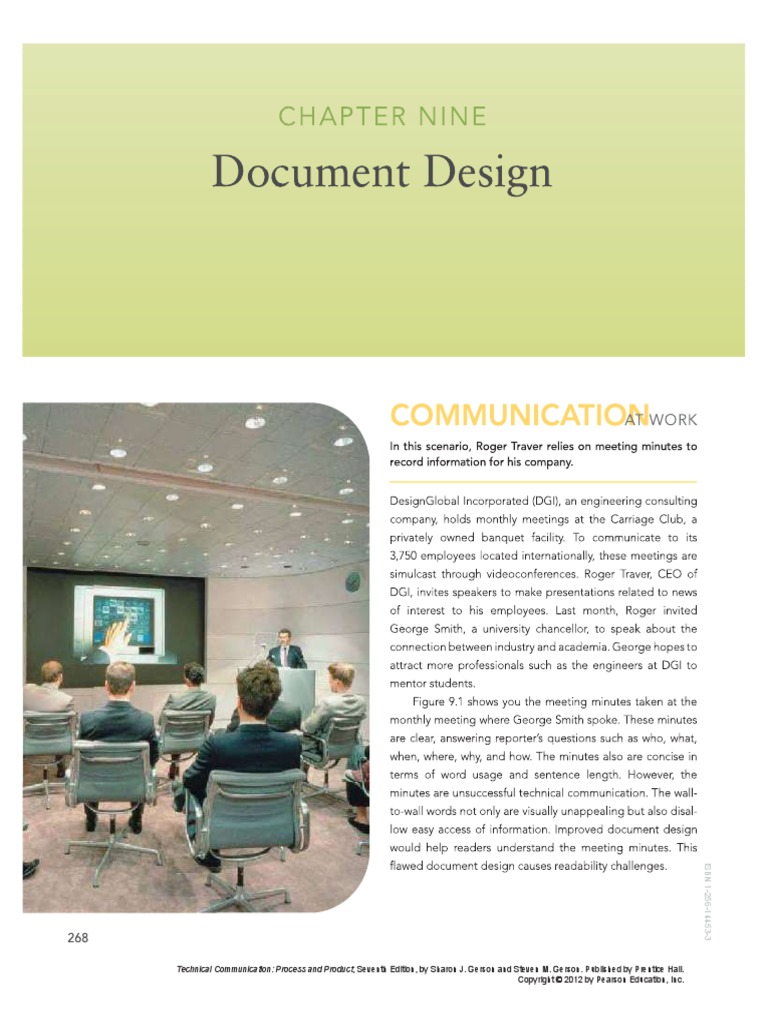 Chapter 9 - Document Design | PDF | Entertainment Companies | Publishing