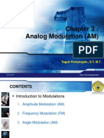 Analog Modulation (AM) : Teguh Firmansyah., S.T, M.T