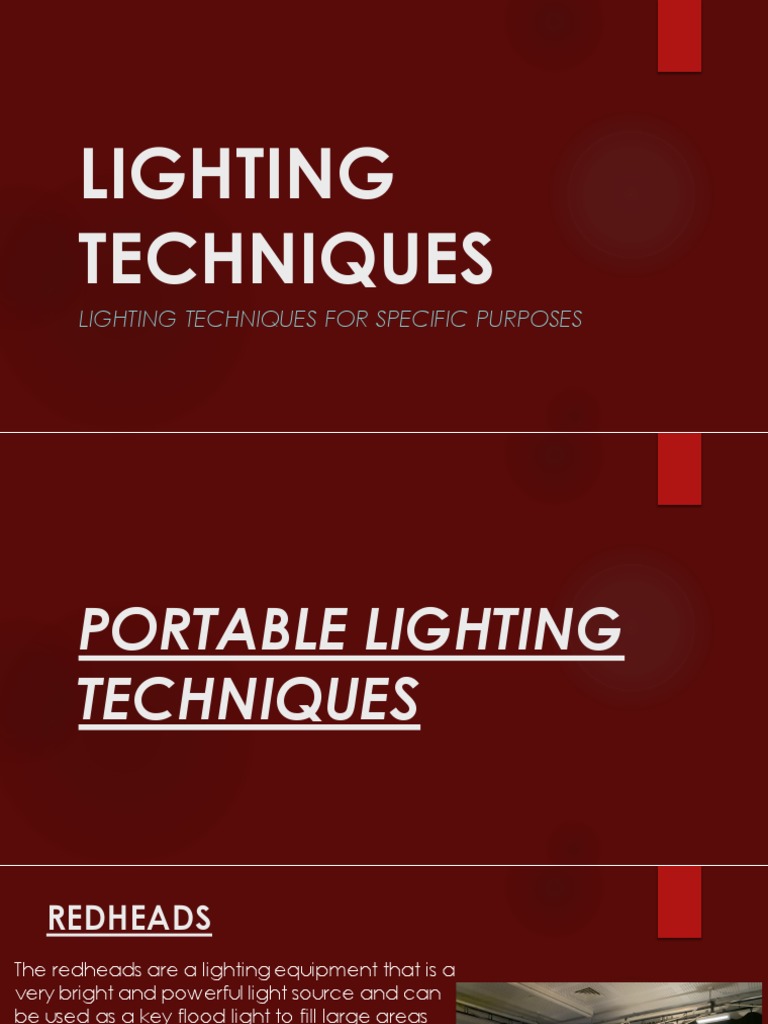 Film Noir Lighting Techniques Guide | PDF | Shadow | Lighting