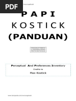 Panduan Penggunaan Papikostick