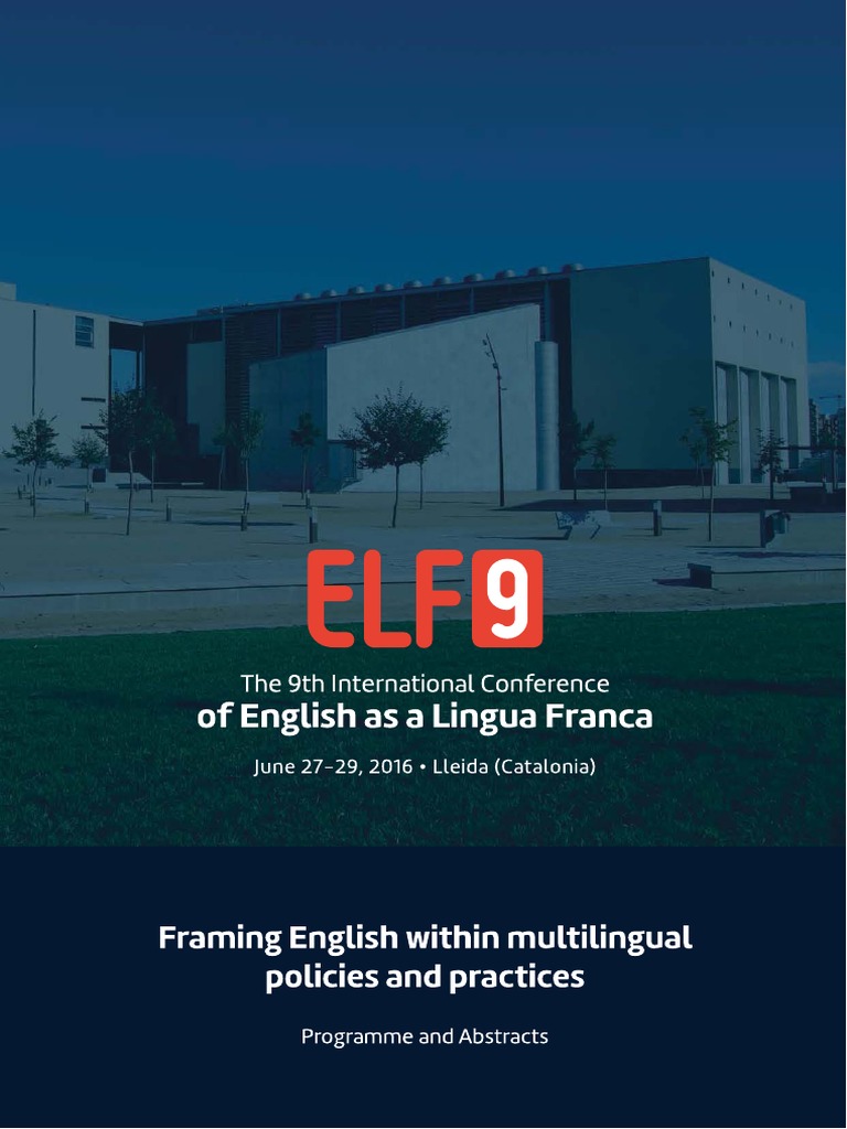 ELF 9 Conference Overview | PDF | Cognitive Science | Communication