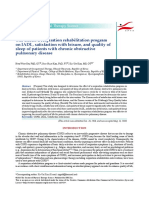 The Effects A Respiration Rehabilitation Program On IADL, Satisfaction With Leisure, and Quality of Sleep of Patients With Chronic Obstructive Pulmonary Disease PDF