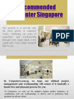 Carpentry Work Singapore