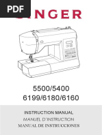 Brother LH4-B814-4 Instruction Manual | PDF | Sewing Machine | Sewing