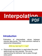 Ch 4 Interpolation