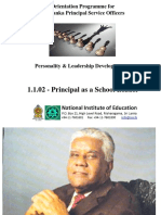 1.1.02 - Principal As A School Leader